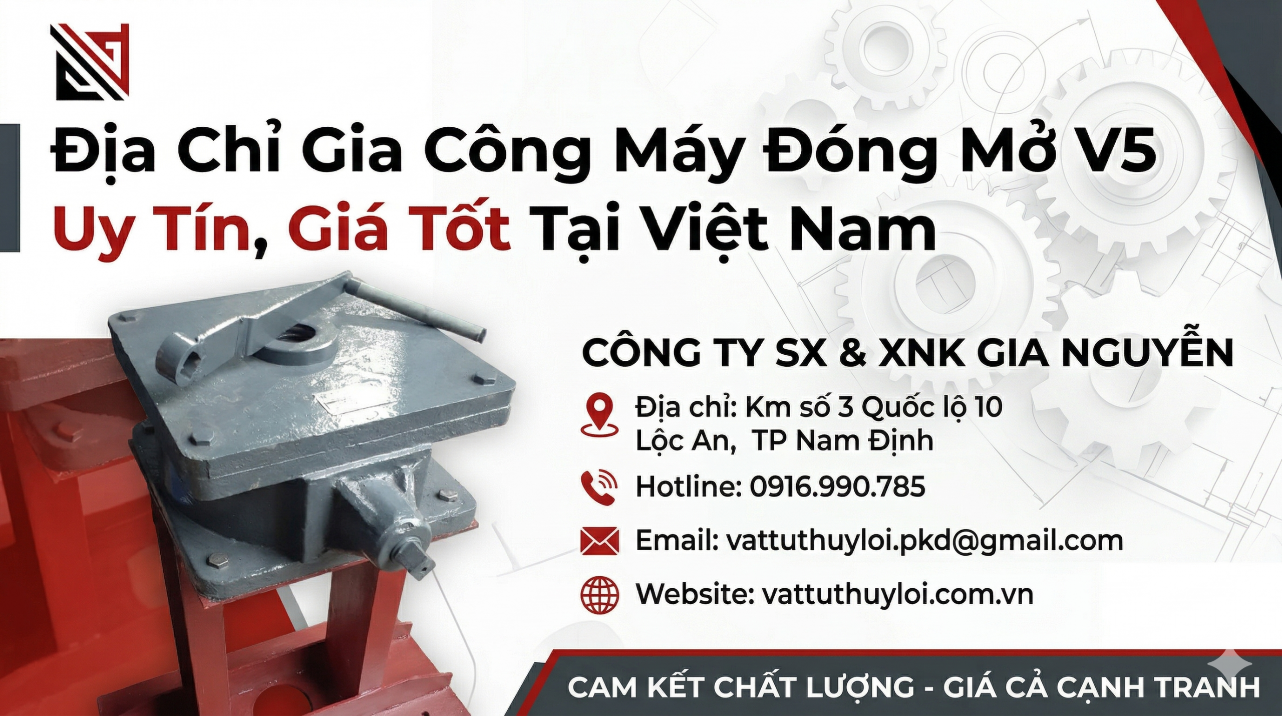 Địa Chỉ Gia Công Máy Đóng Mở V5 Uy Tín | Gia Nguyễn