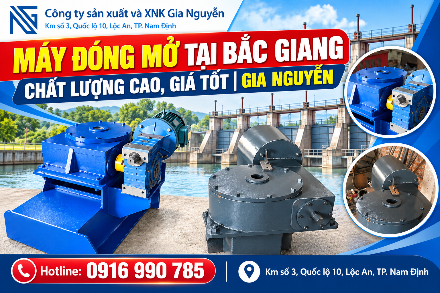 Máy Đóng Mở Tại Bắc Giang – Chất Lượng Cao, Giá Tốt | Gia Nguyễn